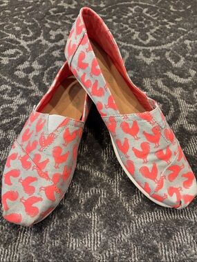 Tom’s Coral Year of the ChickenCanvas Flats